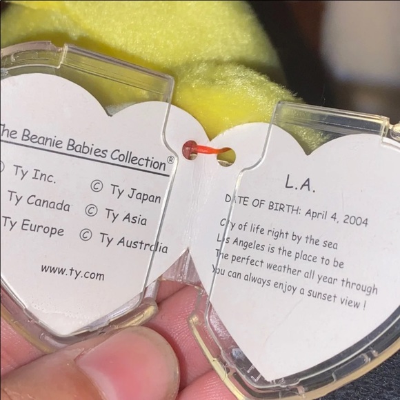 Los Angeles Ty Beanie Baby 2004 - Picture 2 of 2